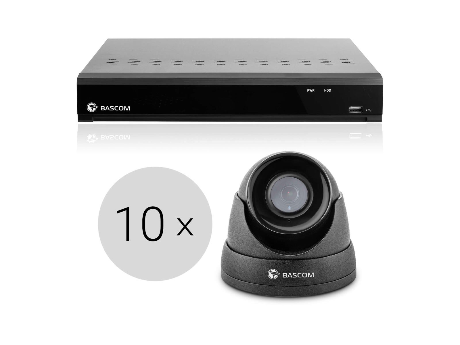 Trådlöst 10-dome-system