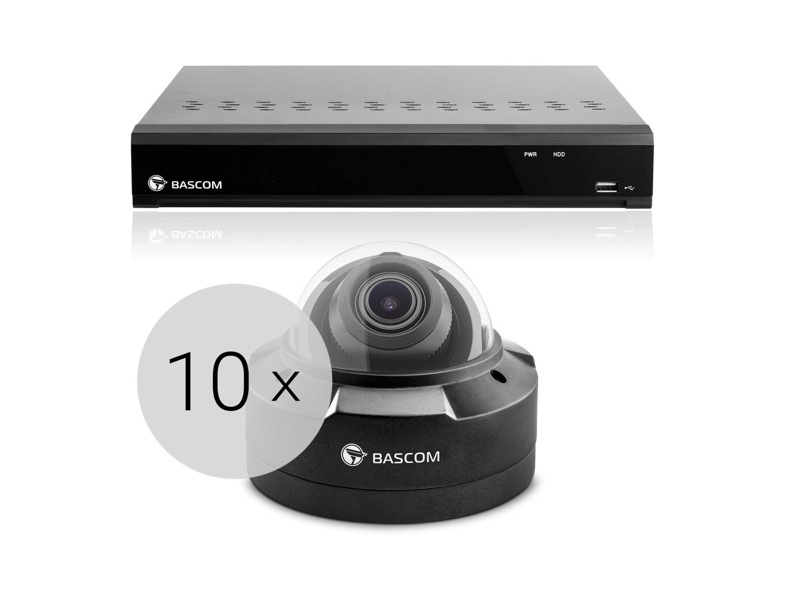 Trådlöst 10-dome-system PLUS