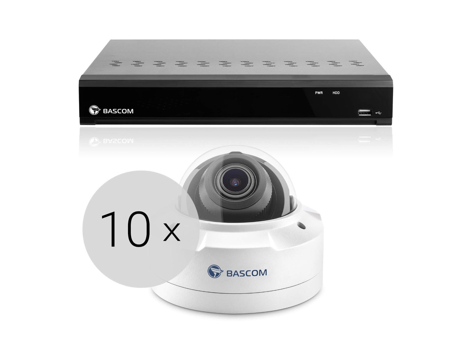 Trådlöst 10-dome-system PLUS