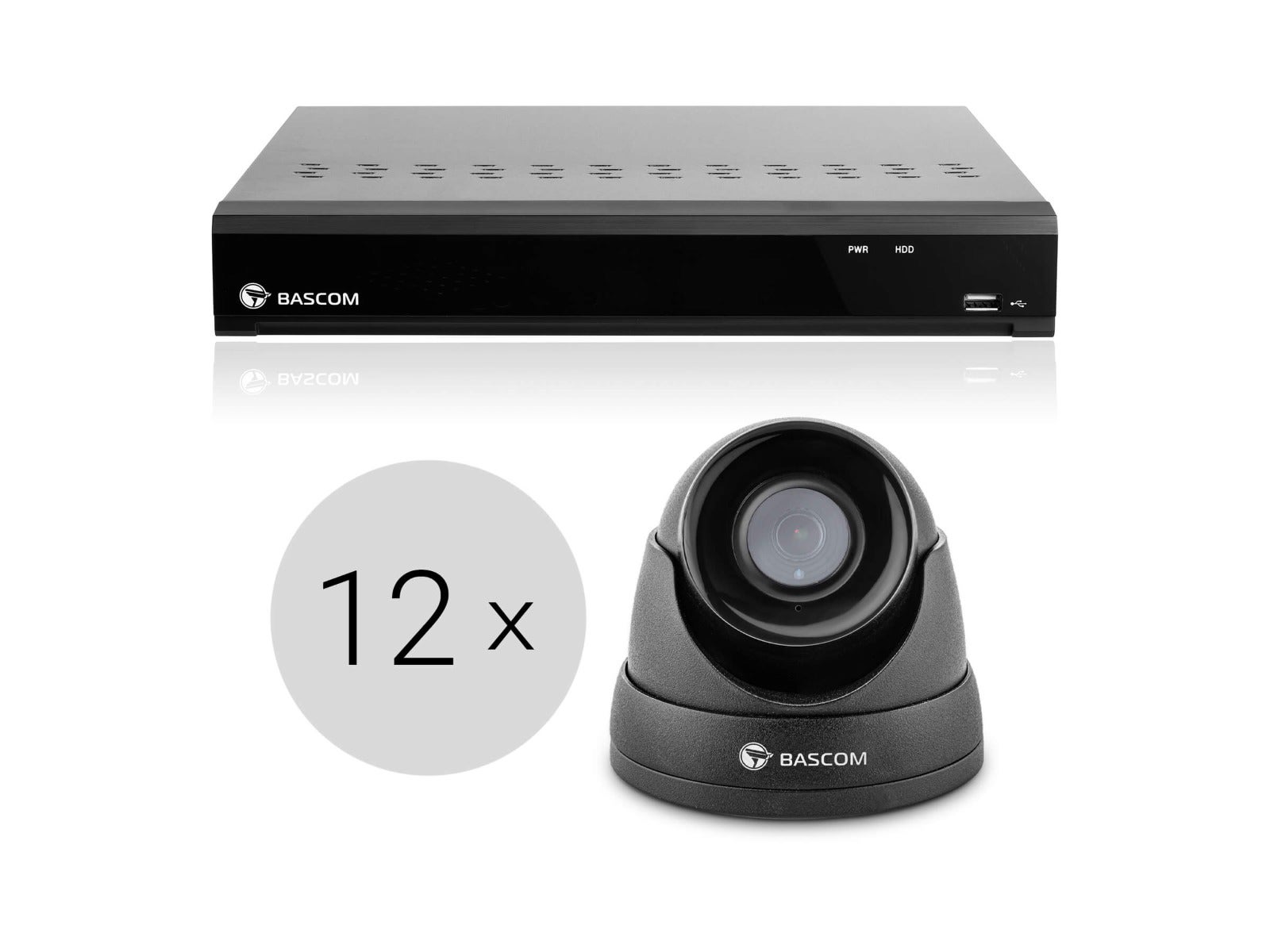 Trådlöst 12-dome-system