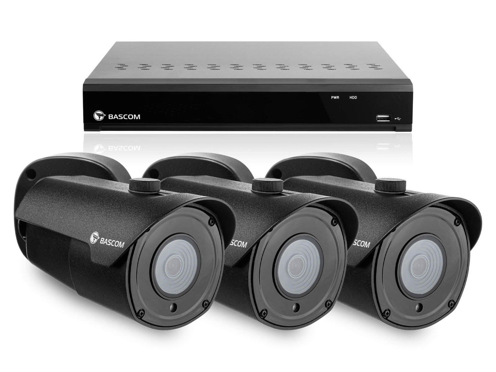 Trådbundet 3-bullet-system