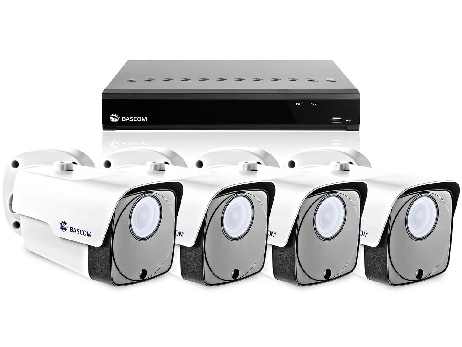 Trådbundet 4-bullet-system PLUS