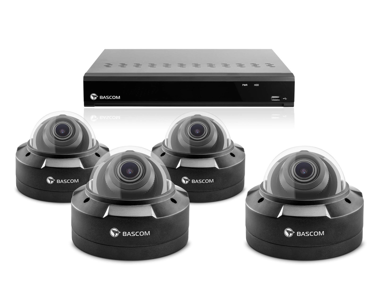 Trådlöst 4-dome-system PLUS