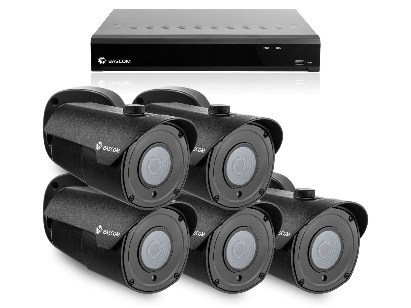 Trådbundet 5-bullet-system