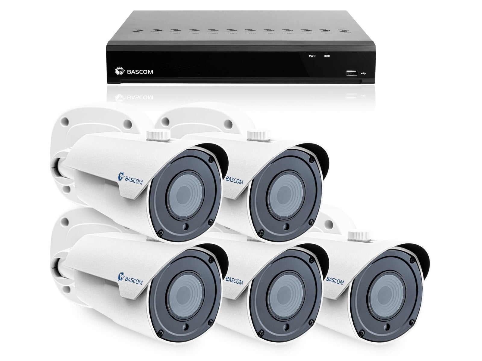 Trådbundet 5-bullet-system