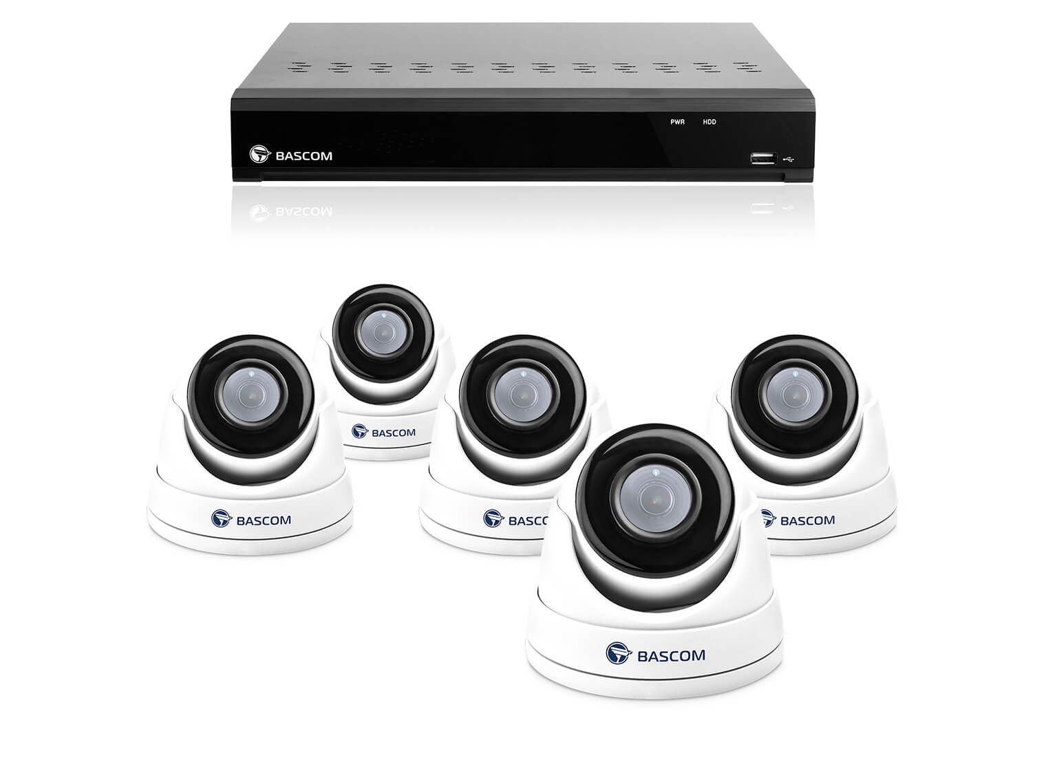 Trådlöst 5-dome-system