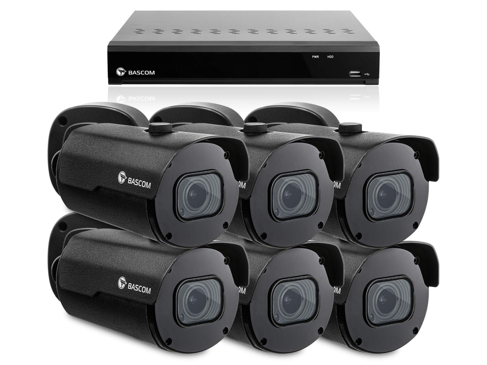 Trådbundet 6-bullet-system PRO