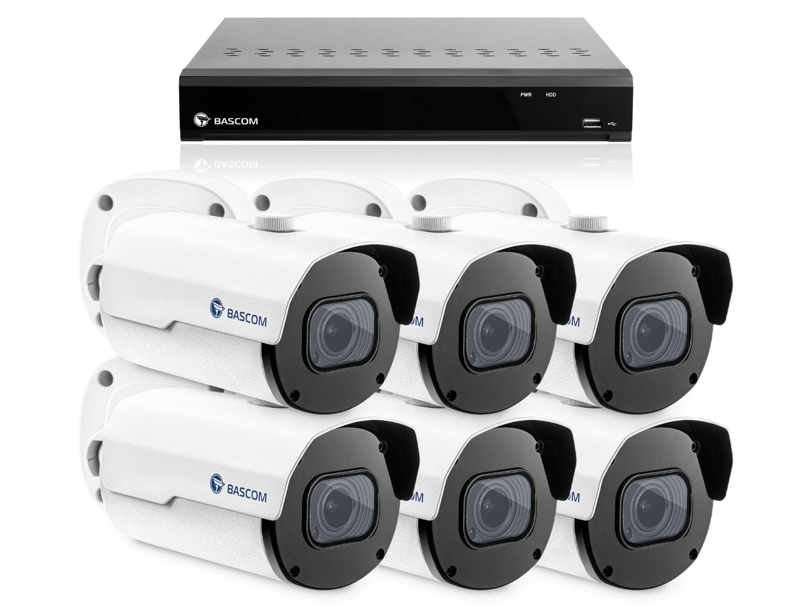 Trådbundet 6-bullet-system PRO