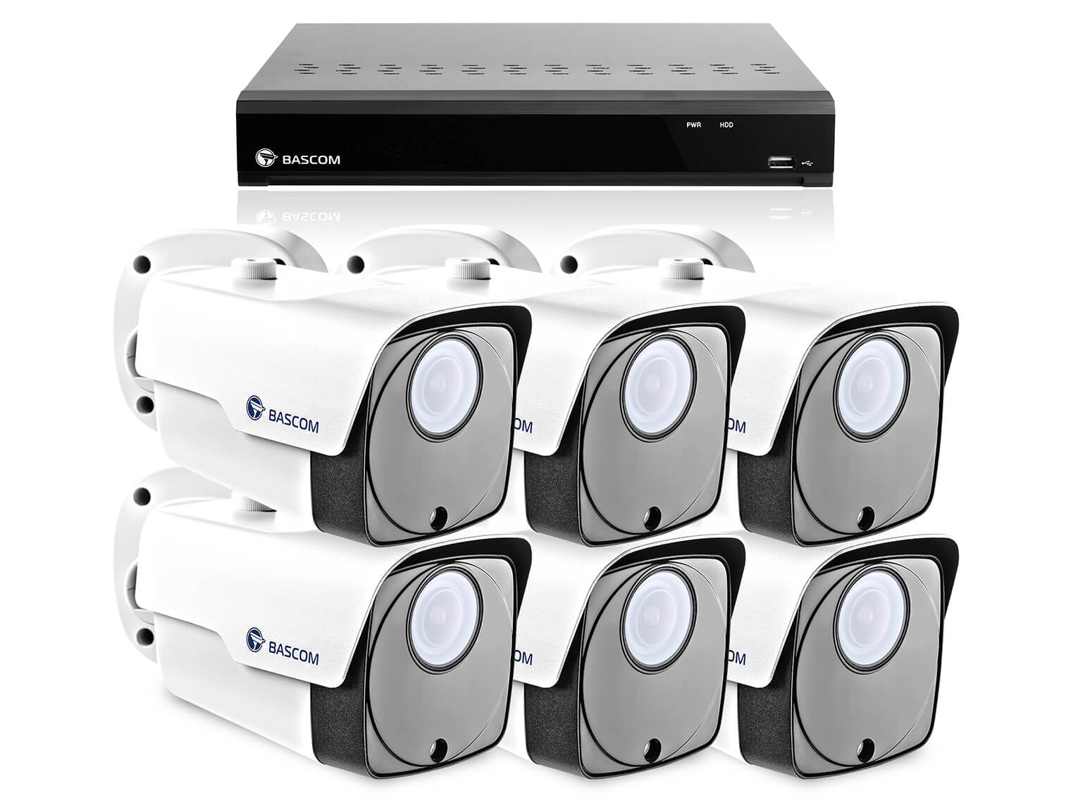 Trådbundet 6-bullet-system PLUS