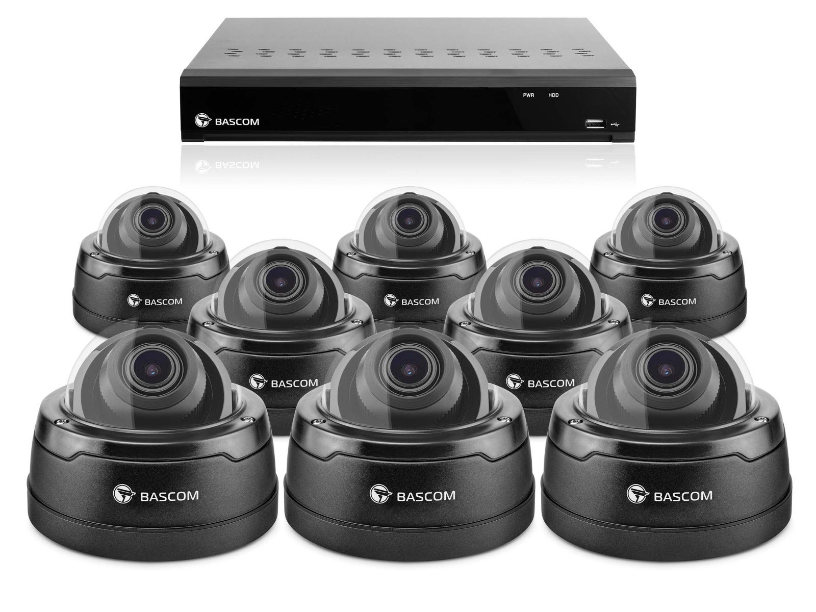 Trådlöst 8-dome-system PRO